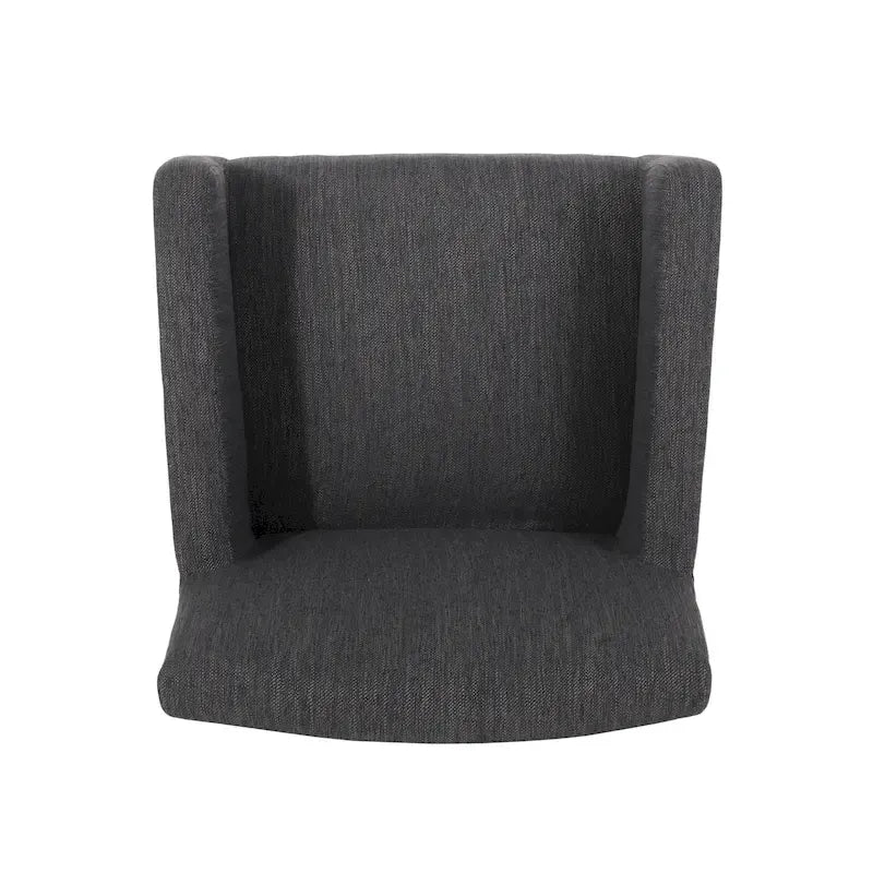Fabric and Rubberwood 30.5 inch Barstools (Set of 2)