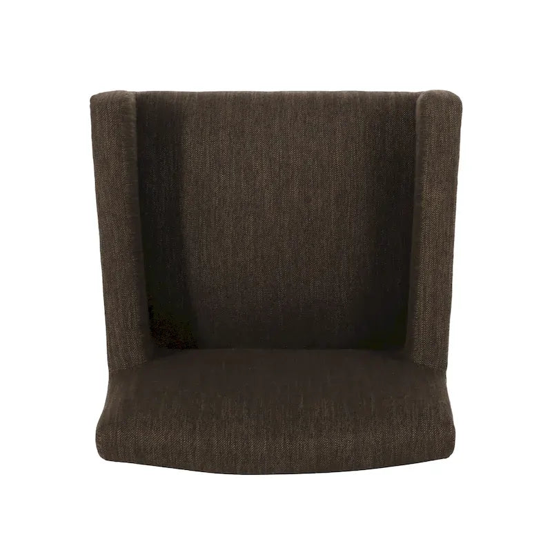 Fabric and Rubberwood 30.5 inch Barstools (Set of 2)