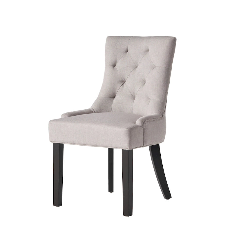 Contemporary Tufted Dining Chairs (Set of 2) - 21.50 L x 25.00 W x 36.00 H
