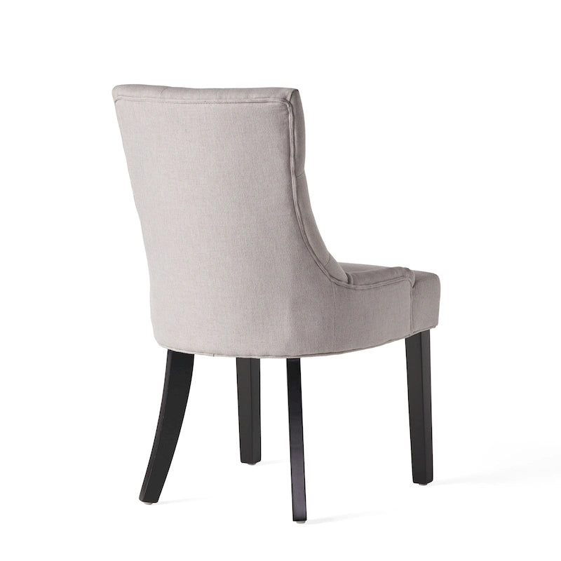 Contemporary Tufted Dining Chairs (Set of 2) - 21.50 L x 25.00 W x 36.00 H