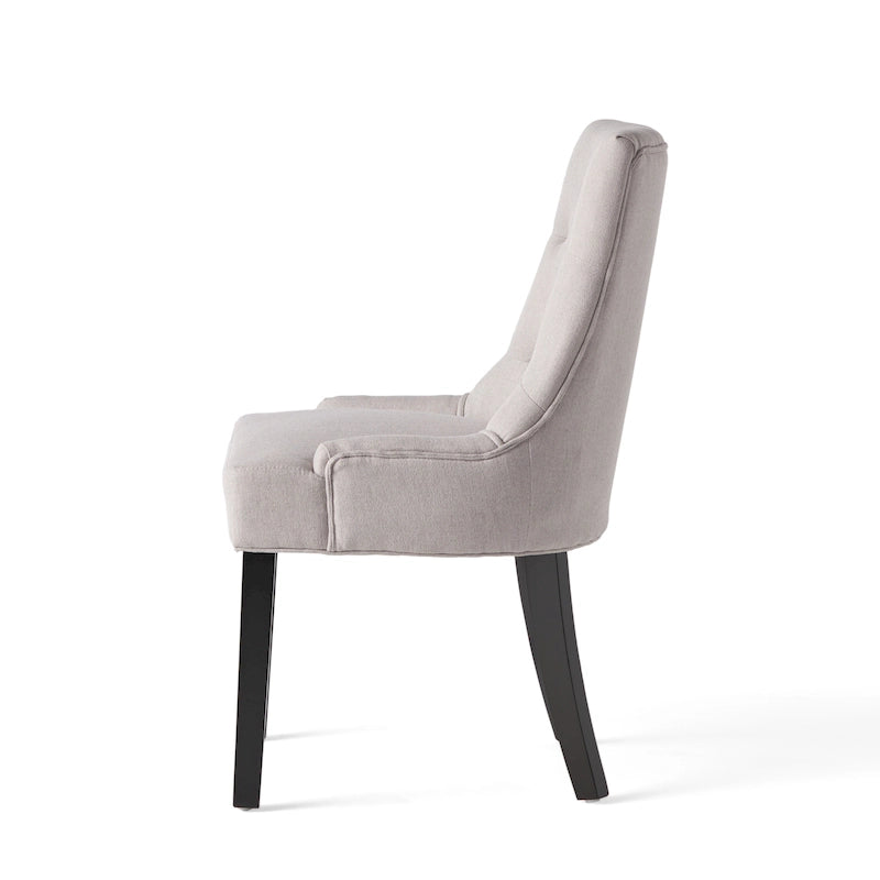 Contemporary Tufted Dining Chairs (Set of 2) - 21.50 L x 25.00 W x 36.00 H