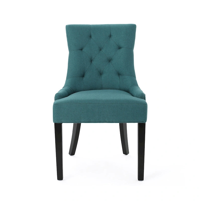 Contemporary Tufted Dining Chairs (Set of 2) - 21.50 L x 25.00 W x 36.00 H