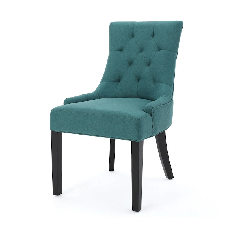 Contemporary Tufted Dining Chairs (Set of 2) - 21.50 L x 25.00 W x 36.00 H