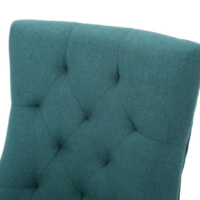 Contemporary Tufted Dining Chairs (Set of 2) - 21.50 L x 25.00 W x 36.00 H