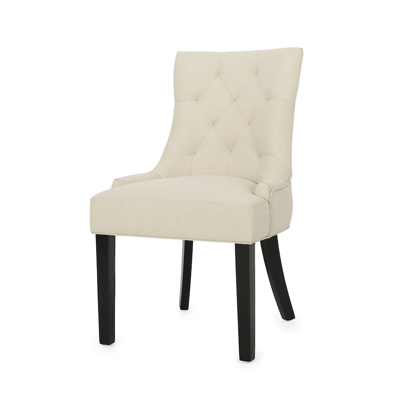 Contemporary Tufted Dining Chairs (Set of 2) - 21.50 L x 25.00 W x 36.00 H