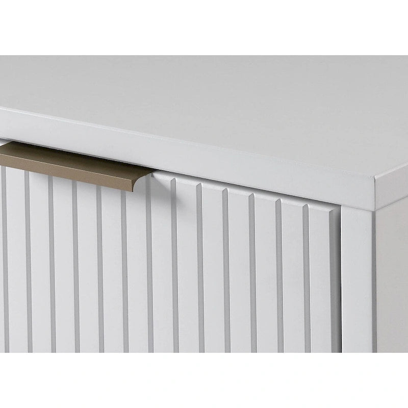 55.07 Modern Double Wide 6 Drawer Dresser