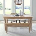 63-inch Solid Wood Dining Table