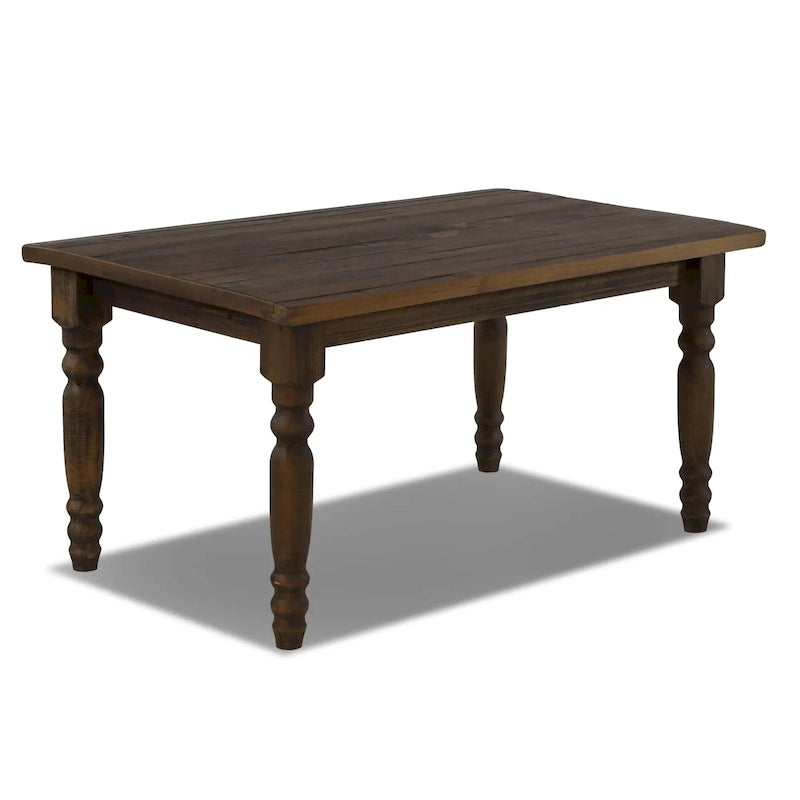 63-inch Solid Wood Dining Table