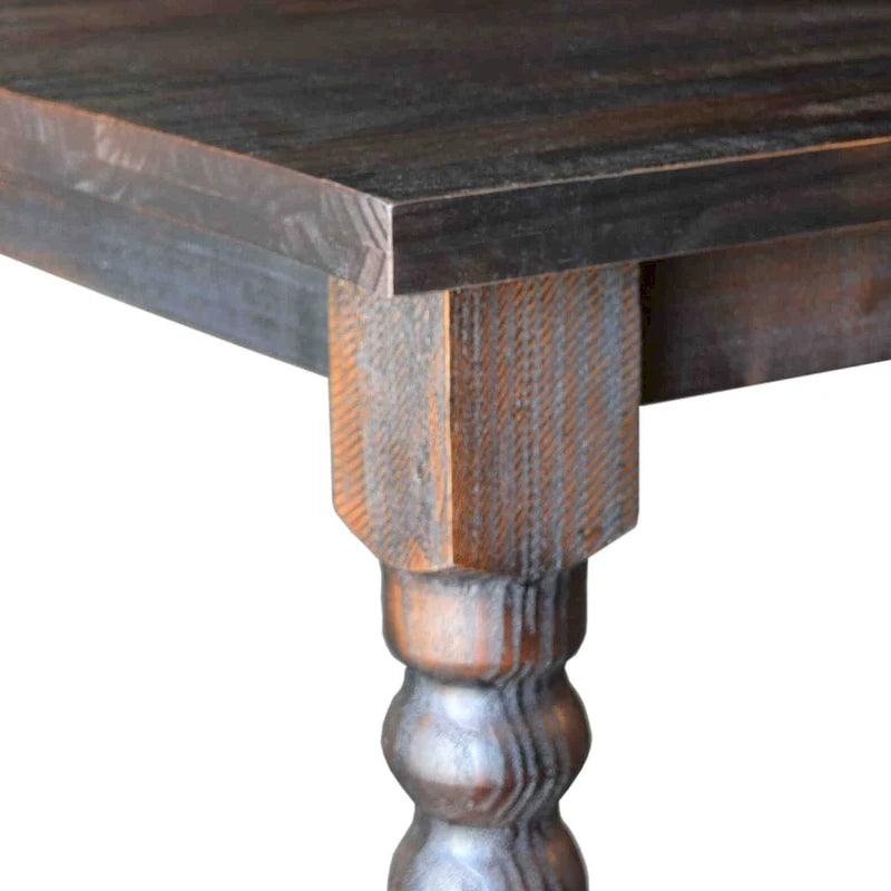 63-inch Solid Wood Dining Table