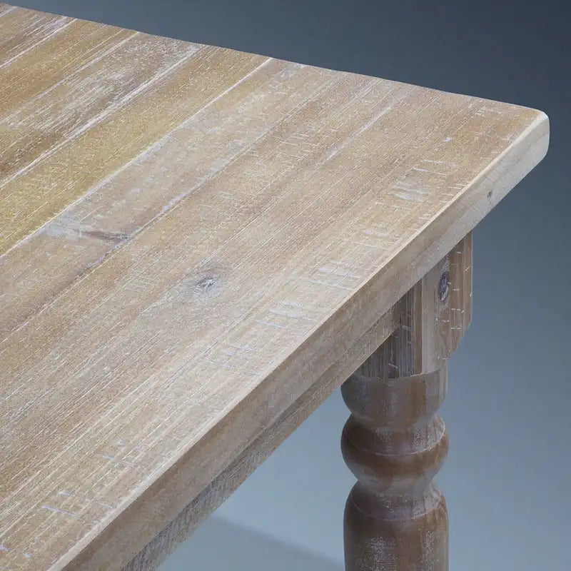 63-inch Solid Wood Dining Table