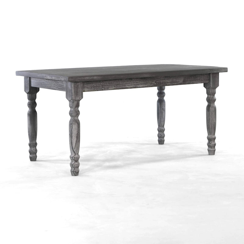 63-inch Solid Wood Dining Table