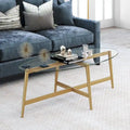 Table basse ovale