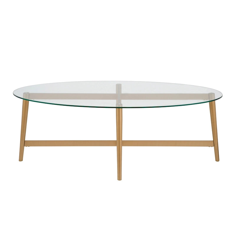 Table basse ovale
