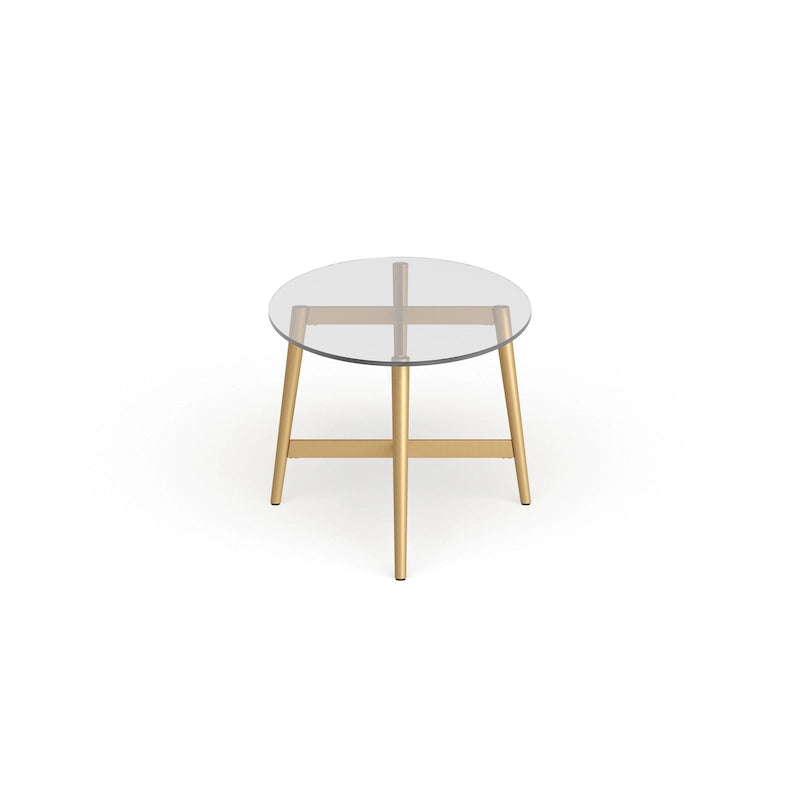 Table basse ovale