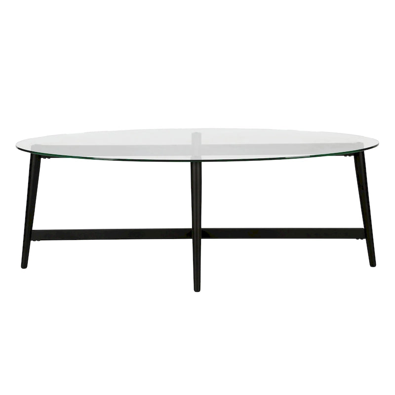 Table basse ovale
