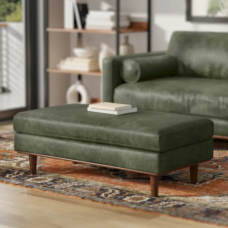 49 inch Wide Mid-Century Modern Table Ottoman