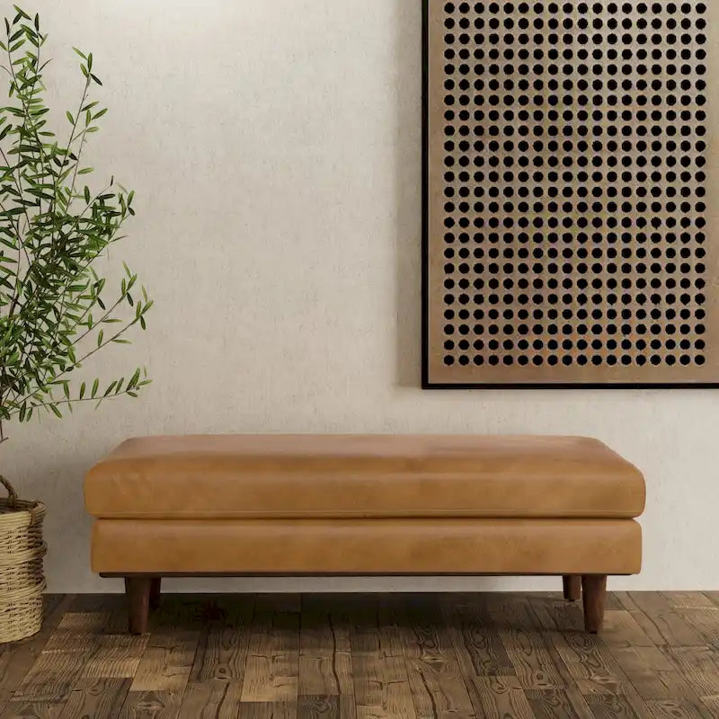 49 inch Wide Mid-Century Modern Table Ottoman