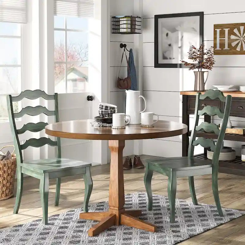 Ladder Back Dining Chair (Set of 2)