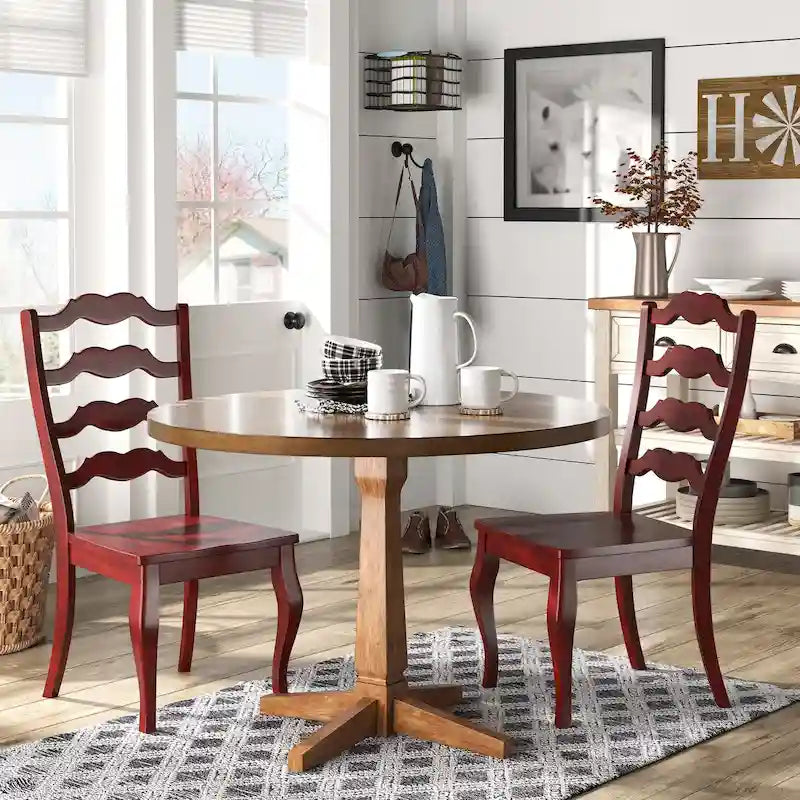Ladder Back Dining Chair (Set of 2)