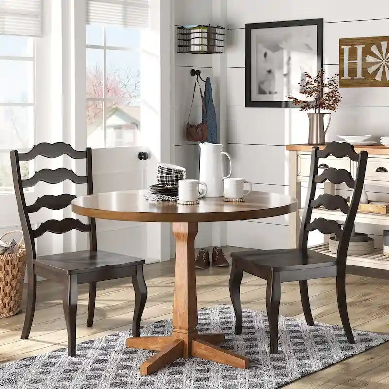 Ladder Back Dining Chair (Set of 2)