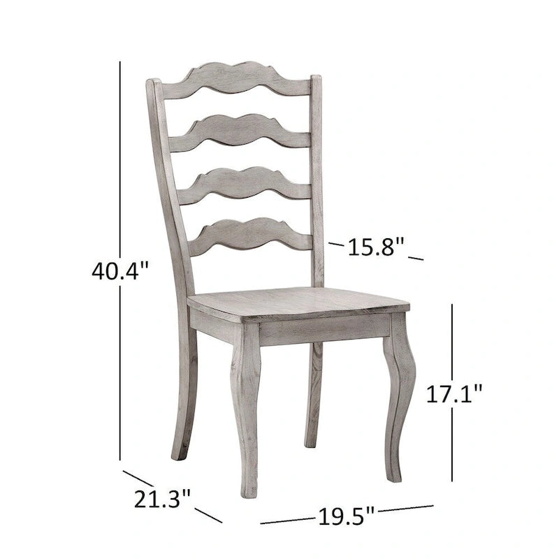 Ladder Back Dining Chair (Set of 2)