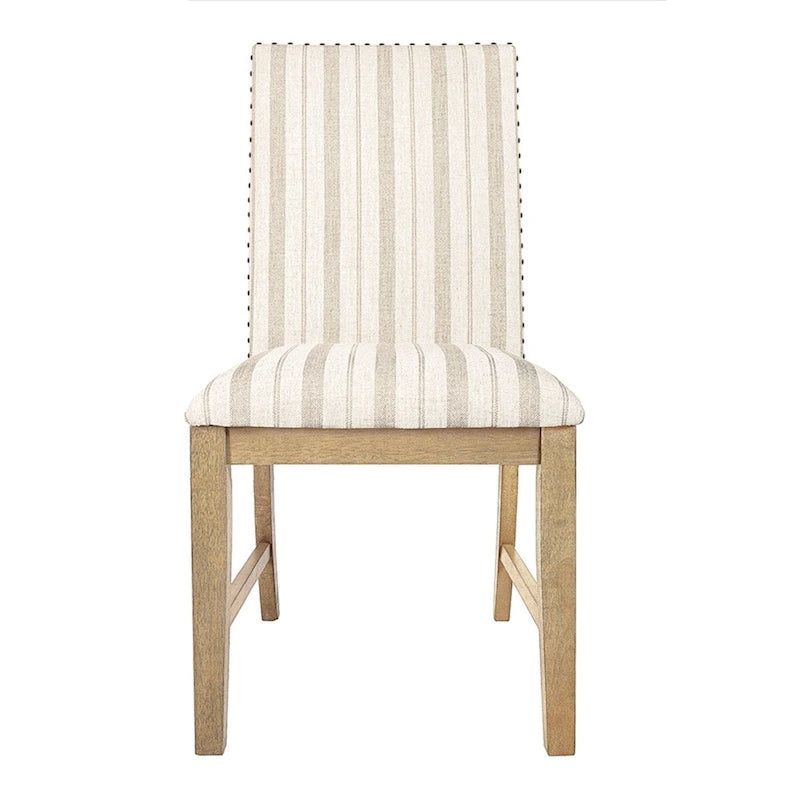 Upholstered Wood Apron Dining Chair - Set of 2