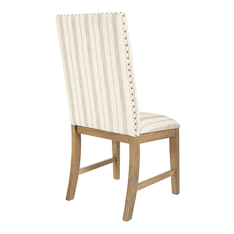 Upholstered Wood Apron Dining Chair - Set of 2