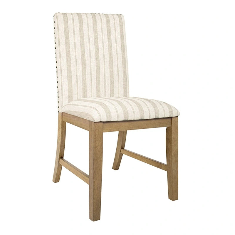 Upholstered Wood Apron Dining Chair - Set of 2