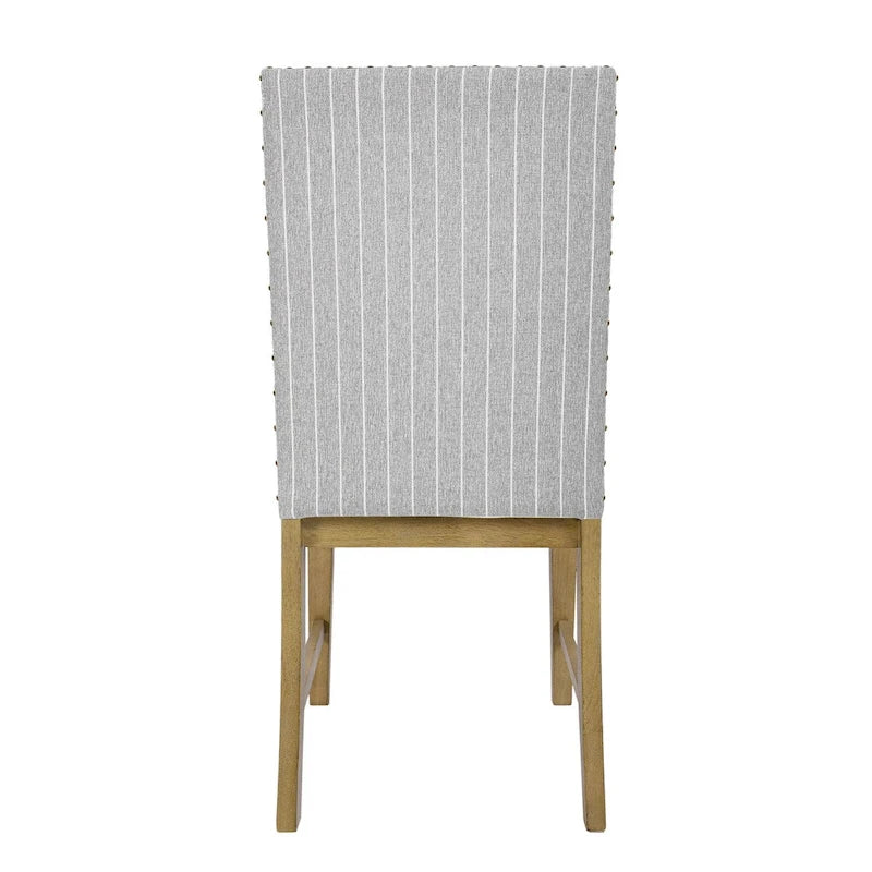 Upholstered Wood Apron Dining Chair - Set of 2
